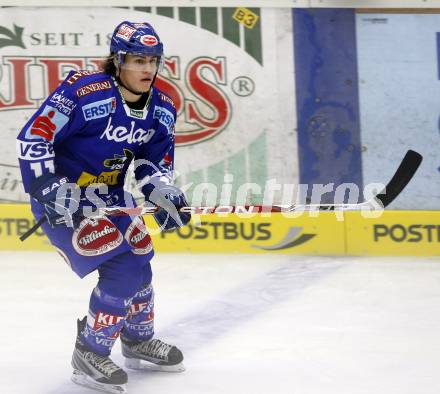 EBEL. Eishockey Bundesliga. EC Pasut VSV gegen Alba Volan SAPA Fehervar. Nico Toff (VSV). Villach, am 17.9.2010.
Foto: Kuess
---
pressefotos, pressefotografie, kuess, qs, qspictures, sport, bild, bilder, bilddatenbank