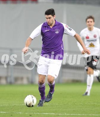 Fussball. Regionalliga. SK Austria Klagenfurt gegen ASK Voitsberg. Stephan Buergler (Klagenfurt). Klagenfurt, 21.9.2010.
Foto: Kuess

---
pressefotos, pressefotografie, kuess, qs, qspictures, sport, bild, bilder, bilddatenbank