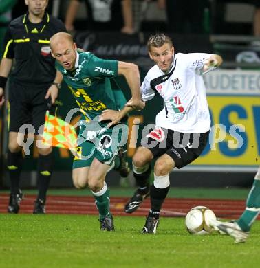 Fussball. Erste Liga. RZ Pellets WAC/St. Andrae gegen SC Austria Lustenau. Manuel Kerhe (WAC). Wolfsberg, 24.9.2010. 
Foto: Kuess

---
pressefotos, pressefotografie, kuess, qs, qspictures, sport, bild, bilder, bilddatenbank