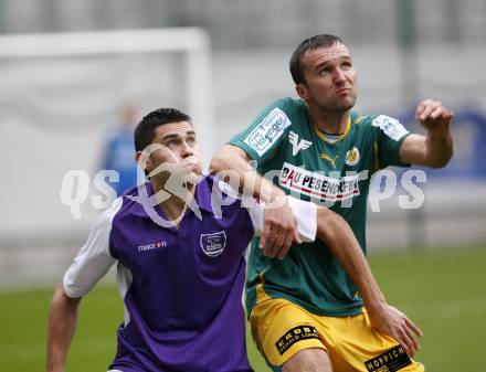 Fussball. Regionalliga. SK Austria Klagenfurt gegen Union Volksbank Voecklamarkt . Buergler Stephan (Klagenfurt). Klagenfurt, 25.9.2010.
Foto: Kuess

---
pressefotos, pressefotografie, kuess, qs, qspictures, sport, bild, bilder, bilddatenbank