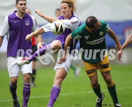 Fussball. Regionalliga. SK Austria Klagenfurt gegen Union Volksbank Voecklamarkt . Johannes Isopp (Klagenfurt), (Voecklamarkt). Klagenfurt, 25.9.2010.
Foto: Kuess

---
pressefotos, pressefotografie, kuess, qs, qspictures, sport, bild, bilder, bilddatenbank