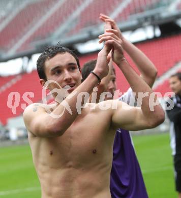 Fussball. Regionalliga. SK Austria Klagenfurt gegen Union Volksbank Voecklamarkt . Markus Pink (Klagenfurt). Klagenfurt, 25.9.2010.
Foto: Kuess

---
pressefotos, pressefotografie, kuess, qs, qspictures, sport, bild, bilder, bilddatenbank