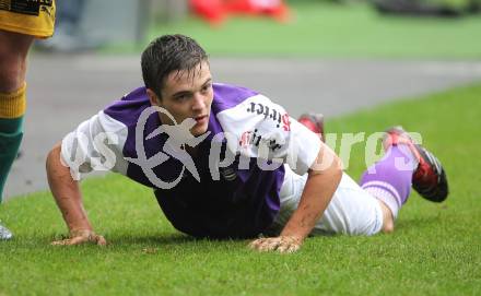 Fussball. Regionalliga. SK Austria Klagenfurt gegen Union Volksbank Voecklamarkt . Martin Salentinig (Klagenfurt). Klagenfurt, 25.9.2010.
Foto: Kuess

---
pressefotos, pressefotografie, kuess, qs, qspictures, sport, bild, bilder, bilddatenbank