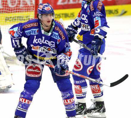 EBEL. Eishockey Bundesliga. EC Pasut VSV gegen Olimpija Ljubljana (Laibach). Mario Altmann (VSV). Villach, am 8.10.2010.
Foto: Kuess 


---
pressefotos, pressefotografie, kuess, qs, qspictures, sport, bild, bilder, bilddatenbank