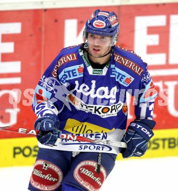 EBEL. Eishockey Bundesliga. EC Pasut VSV gegen Olimpija Ljubljana (Laibach). Benjamin Petrik (VSV). Villach, am 8.10.2010.
Foto: Kuess 


---
pressefotos, pressefotografie, kuess, qs, qspictures, sport, bild, bilder, bilddatenbank