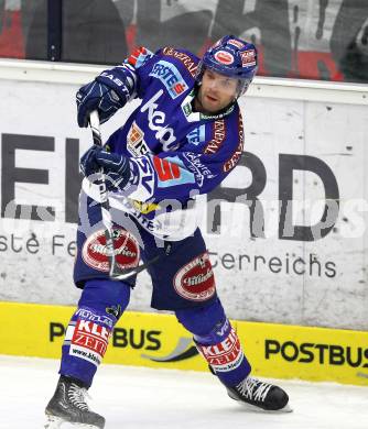 EBEL. Eishockey Bundesliga. EC Pasut VSV gegen Olimpija Ljubljana (Laibach). Derek Damon (VSV). Villach, am 8.10.2010.
Foto: Kuess 


---
pressefotos, pressefotografie, kuess, qs, qspictures, sport, bild, bilder, bilddatenbank