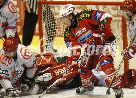 EBEL. Eishockey Bundesliga. KAC gegen HK Acroni Jesenice. Dieter Kalt (KAC). Klagenfurt, am 10.10.2010.
Foto: Kuess 

---
pressefotos, pressefotografie, kuess, qs, qspictures, sport, bild, bilder, bilddatenbank