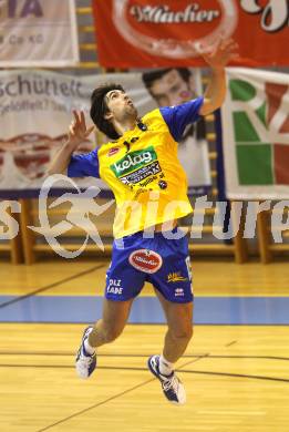 Volleyball. Aich/Dob gegen ACH Bled. Gerald Reiser (Aich). Prevalje, 9.10.2010.
Foto: Kuess
---
pressefotos, pressefotografie, kuess, qs, qspictures, sport, bild, bilder, bilddatenbank