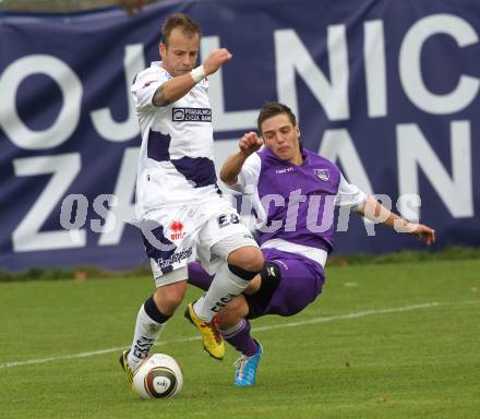 Fussball Regionalliga. SAK gegen SK Austria Klagenfurt. Martin Wakonig (SAK), Martin Salentinig (Austria). Klagenfurt, am 16.10.2010.
Foto: Kuess
---
pressefotos, pressefotografie, kuess, qs, qspictures, sport, bild, bilder, bilddatenbank