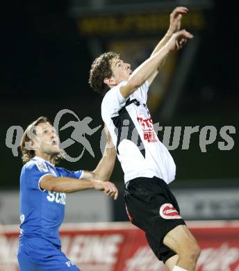 Fussball. Erste Liga. RZ Pellets WAC/St. Andrae gegen SV Scholz Groedig . Falk Christian (WAC). Wolfsberg, 15.10.2010. 
Foto: Kuess

---
pressefotos, pressefotografie, kuess, qs, qspictures, sport, bild, bilder, bilddatenbank