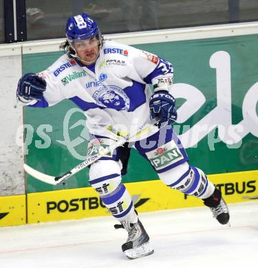 EBEL. Eishockey Bundesliga. EC Pasut VSV gegen KHL Medvescak Zagreb. BANHAM Frank (Zagreb). Villach, am 17.10.2010.
Foto: Kuess 


---
pressefotos, pressefotografie, kuess, qs, qspictures, sport, bild, bilder, bilddatenbank