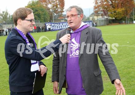 Fussball Regionalliga. SAK gegen SK Austria Klagenfurt. Christian Rosenzopf, Josef Seppi Loibnegger. Klagenfurt, am 16.10.2010.
Foto: Kuess
---
pressefotos, pressefotografie, kuess, qs, qspictures, sport, bild, bilder, bilddatenbank