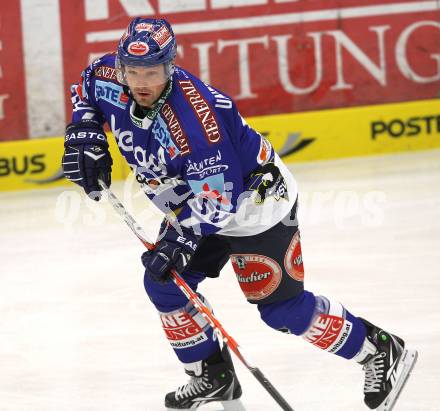 EBEL. Eishockey Bundesliga. EC Pasut VSV gegen Olimpija Ljubljana  (Laibach). Gerhard Unterluggauer (VSV). Villach, am 8.10.2010.
Foto: Kuess 


---
pressefotos, pressefotografie, kuess, qs, qspictures, sport, bild, bilder, bilddatenbank