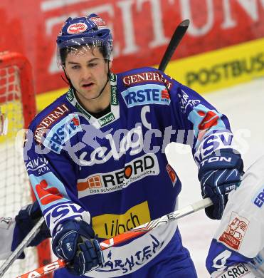 EBEL. Eishockey Bundesliga. EC Pasut VSV gegen KHL Medvescak Zagreb. Jonathan Ferland (VSV). Villach, am 17.10.2010.
Foto: Kuess 


---
pressefotos, pressefotografie, kuess, qs, qspictures, sport, bild, bilder, bilddatenbank