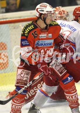 EBEL. Eishockey Bundesliga. KAC gegen HK Acroni Jesenice. Paul Schellander (KAC). Klagenfurt, am 10.10.2010.
Foto: Kuess 

---
pressefotos, pressefotografie, kuess, qs, qspictures, sport, bild, bilder, bilddatenbank