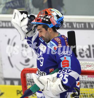 EBEL. Eishockey Bundesliga. EC Pasut VSV gegen Olimpija Ljubljana  (Laibach). Gert Prohaska (VSV). Villach, am 8.10.2010.
Foto: Kuess 


---
pressefotos, pressefotografie, kuess, qs, qspictures, sport, bild, bilder, bilddatenbank