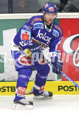 EBEL. Eishockey Bundesliga. EC Pasut VSV gegen KHL Medvescak Zagreb. Roland Kaspitz (VSV). Villach, am 17.10.2010.
Foto: Kuess 


---
pressefotos, pressefotografie, kuess, qs, qspictures, sport, bild, bilder, bilddatenbank