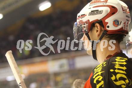 EBEL. Eishockey Bundesliga. KAC gegen HK Acroni Jesenice. Paul Schellander (KAC). Klagenfurt, am 10.10.2010.
Foto: Kuess 

---
pressefotos, pressefotografie, kuess, qs, qspictures, sport, bild, bilder, bilddatenbank