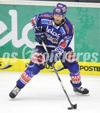 EBEL. Eishockey Bundesliga. EC Pasut VSV gegen Olimpija Ljubljana  (Laibach). Derek Damon (VSV). Villach, am 8.10.2010.
Foto: Kuess 


---
pressefotos, pressefotografie, kuess, qs, qspictures, sport, bild, bilder, bilddatenbank