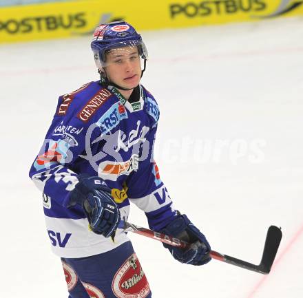 EBEL. Eishockey Bundesliga. EC Pasut VSV gegen KHL Medvescak Zagreb. Patrick Platzer (VSV). Villach, am 17.10.2010.
Foto: Kuess 


---
pressefotos, pressefotografie, kuess, qs, qspictures, sport, bild, bilder, bilddatenbank