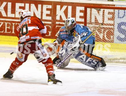 EBEL. Eishockey Bundesliga. KAC gegen EHC LIWEST Linz. SCOFIELD Tyler (KAC), WESTLUND Alex (Linz). Klagenfurt, am 22.10.2010.
Foto: Nadja Kuess
---
pressefotos, pressefotografie, kuess, qs, qspictures, sport, bild, bilder, bilddatenbank