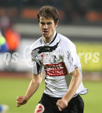 Fussball. Erste Liga. RZ Pellets WAC/St. Andrae gegen FC Lustenau 1907. Christian Falk (Wolfsberg), (Lustenau). Wolfsberg, 22.10.2010.
Foto: Kuess 

---
pressefotos, pressefotografie, kuess, qs, qspictures, sport, bild, bilder, bilddatenbank