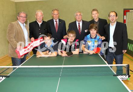 Tischtennis. Kaerntner ASVOE Landesmeisterschaften. Walter Zettinig, Reinhard Tellian, Kurt Steiner, Josef Matschitsch, Martin Figge. Nachwuchsspieler. Tanzenberger, am 24.10.2010.
Foto: Kuess
---
pressefotos, pressefotografie, kuess, qs, qspictures, sport, bild, bilder, bilddatenbank