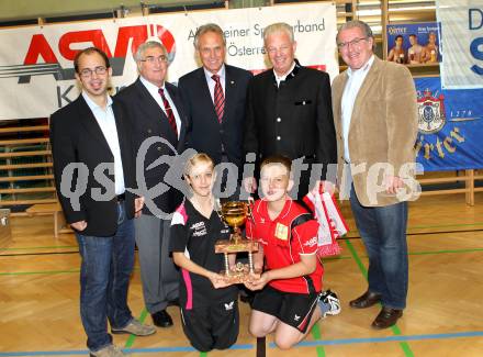 Tischtennis. Kaerntner ASVOE Landesmeisterschaften. Martin Figge, Josef Matschitsch, Kurt Steiner, Reinhard Tellian, Walter Zettinig. Nachwuchsspieler. Tanzenberger, am 24.10.2010.
Foto: Kuess
---
pressefotos, pressefotografie, kuess, qs, qspictures, sport, bild, bilder, bilddatenbank