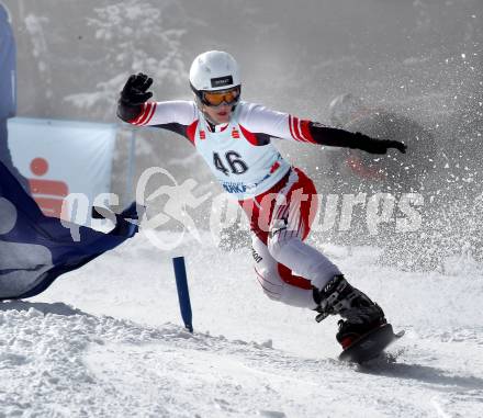 Snowboard. Oesterreichische Meisterschaft. Parallelslalom. Daniel Krebs (AUT). Gerlitzen, am 27.3.2010.
Foto: Kuess
---
pressefotos, pressefotografie, kuess, qs, qspictures, sport, bild, bilder, bilddatenbank