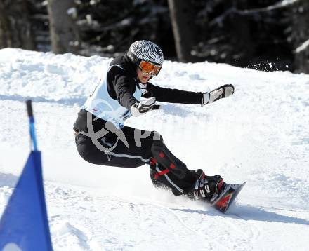 Snowboard. Oesterreichische Meisterschaft. Parallelslalom. Pia Meschik (AUT). Gerlitzen, am 27.3.2010.
Foto: Kuess
---
pressefotos, pressefotografie, kuess, qs, qspictures, sport, bild, bilder, bilddatenbank