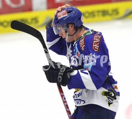 EBEL. Eishockey Bundesliga. EC Pasut VSV gegen Olimpija Ljubljana  (Laibach). Michael Raffl (VSV). Villach, am 8.10.2010.
Foto: Kuess 


---
pressefotos, pressefotografie, kuess, qs, qspictures, sport, bild, bilder, bilddatenbank