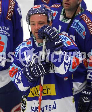 EBEL. Eishockey Bundesliga. EC Pasut VSV gegen Olimpija Ljubljana  (Laibach). Gerhard Unterluggauer (VSV). Villach, am 8.10.2010.
Foto: Kuess 


---
pressefotos, pressefotografie, kuess, qs, qspictures, sport, bild, bilder, bilddatenbank