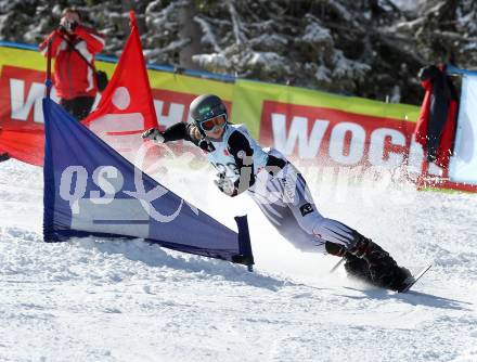 Snowboard. Oesterreichische Meisterschaft. Parallelslalom. Sabine Schoeffmann (AUT). Gerlitzen, am 27.3.2010.
Foto: Kuess
---
pressefotos, pressefotografie, kuess, qs, qspictures, sport, bild, bilder, bilddatenbank