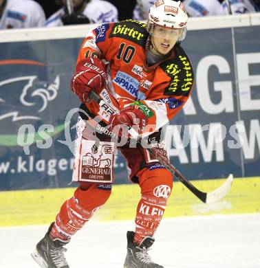 EBEL. Eishockey Bundesliga. KAC gegen Alba Volan SAPA Fehervar AV19. Tyler Scofield (KAC). Klagenfurt, am 26.10.2010.
Foto: Kuess 

---
pressefotos, pressefotografie, kuess, qs, qspictures, sport, bild, bilder, bilddatenbank