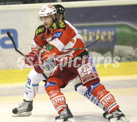 EBEL. Eishockey Bundesliga. KAC gegen Alba Volan SAPA Fehervar AV19. David Schuller (KAC). Klagenfurt, am 26.10.2010.
Foto: Kuess 

---
pressefotos, pressefotografie, kuess, qs, qspictures, sport, bild, bilder, bilddatenbank