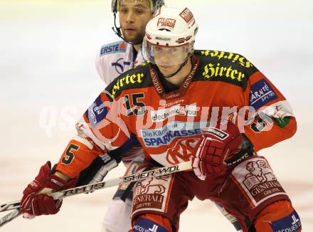 EBEL. Eishockey Bundesliga. KAC gegen Alba Volan SAPA Fehervar AV19. Paul Schellander (KAC). Klagenfurt, am 26.10.2010.
Foto: Kuess 

---
pressefotos, pressefotografie, kuess, qs, qspictures, sport, bild, bilder, bilddatenbank