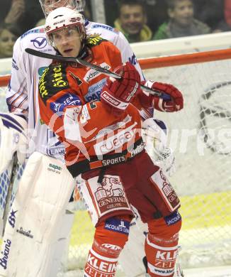 EBEL. Eishockey Bundesliga. KAC gegen Alba Volan SAPA Fehervar AV19. Dieter Kalt (KAC). Klagenfurt, am 26.10.2010.
Foto: Kuess 

---
pressefotos, pressefotografie, kuess, qs, qspictures, sport, bild, bilder, bilddatenbank