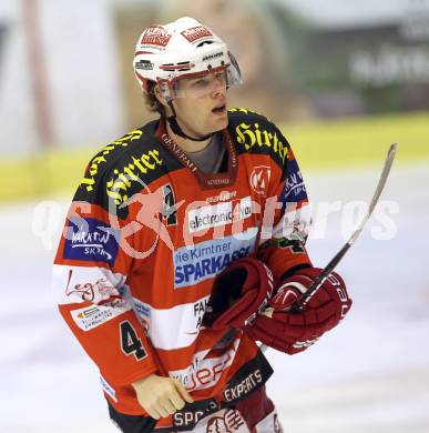 EBEL. Eishockey Bundesliga. KAC gegen Alba Volan SAPA Fehervar AV19. Markus Pirmann (KAC). Klagenfurt, am 26.10.2010.
Foto: Kuess 

---
pressefotos, pressefotografie, kuess, qs, qspictures, sport, bild, bilder, bilddatenbank