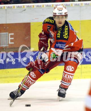 EBEL. Eishockey Bundesliga. KAC gegen Alba Volan SAPA Fehervar AV19. Manuel Geier (KAC). Klagenfurt, am 26.10.2010.
Foto: Kuess 

---
pressefotos, pressefotografie, kuess, qs, qspictures, sport, bild, bilder, bilddatenbank