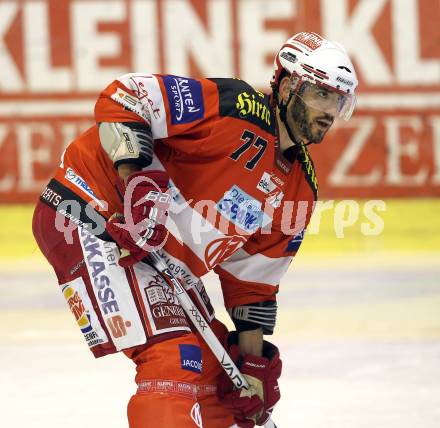 EBEL. Eishockey Bundesliga. KAC gegen Alba Volan SAPA Fehervar AV19. Sean Brown (KAC). Klagenfurt, am 26.10.2010.
Foto: Kuess 

---
pressefotos, pressefotografie, kuess, qs, qspictures, sport, bild, bilder, bilddatenbank