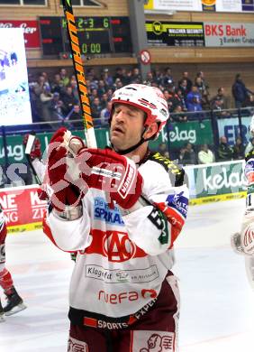 EBEL. Eishockey Bundesliga. VSV gegen KAC. Jubel Jeff Shantz (KAC). Villach, am 29.10.2010.
Foto: Kuess 

---
pressefotos, pressefotografie, kuess, qs, qspictures, sport, bild, bilder, bilddatenbank