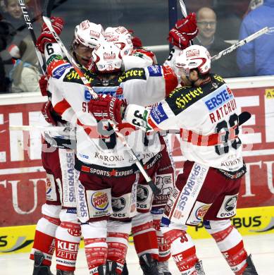 EBEL. Eishockey Bundesliga. VSV gegen KAC. Torjubel KAC. Villach, am 29.10.2010.
Foto: Nadja Kuess 

---
pressefotos, pressefotografie, kuess, qs, qspictures, sport, bild, bilder, bilddatenbank