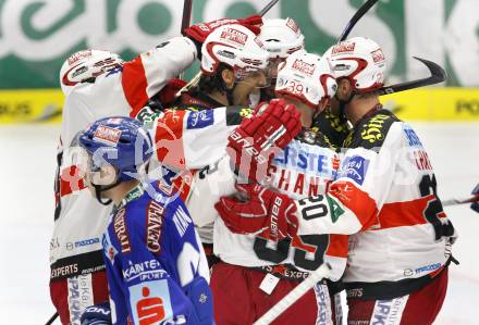 EBEL. Eishockey Bundesliga. VSV gegen KAC. Torjubel KAC. Villach, am 29.10.2010.
Foto: Nadja Kuess 

---
pressefotos, pressefotografie, kuess, qs, qspictures, sport, bild, bilder, bilddatenbank