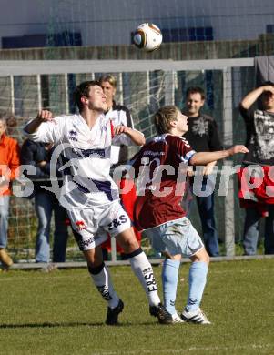 Fussball. Regionalliga. SAK gegen SV Feldkirchen. Aleksic Darjan (SAK), Winkler Kevin (Feldkirchen). Klagenfurt, 30.10.2010.
Foto: Nadja Kuess 

---
pressefotos, pressefotografie, kuess, qs, qspictures, sport, bild, bilder, bilddatenbank