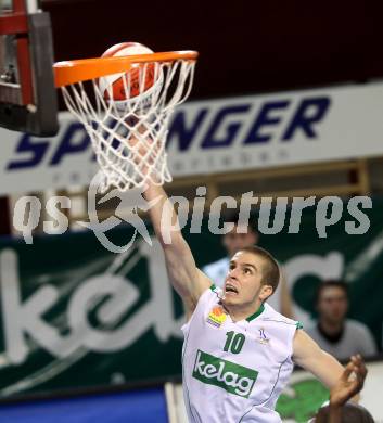 Basketball Bundesliga. Woerthersee Piraten gegen UBSC Graz.  Gunther Zajic (Piraten). Klagenfurt, 30.10.2010.
Foto:  Kuess

---
pressefotos, pressefotografie, kuess, qs, qspictures, sport, bild, bilder, bilddatenbank