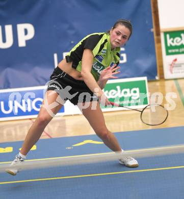 Badminton Bundesliga. ASKOE Kelag Kaernten gegen ASV Pressbaum.  Stasa Poznanovic (Kaernten). Klagenfurt, am 30.10.2010.
Foto: Kuess
---
pressefotos, pressefotografie, kuess, qs, qspictures, sport, bild, bilder, bilddatenbank