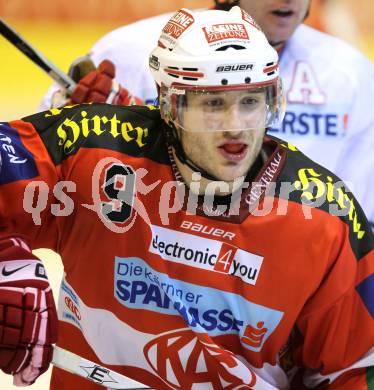 EBEL. Eishockey Bundesliga. KAC gegen Red Bull Salzburg. Tyler Spurgeon (KAC). Klagenfurt, 31.10.2010.
Foto: Kuess 

---
pressefotos, pressefotografie, kuess, qs, qspictures, sport, bild, bilder, bilddatenbank