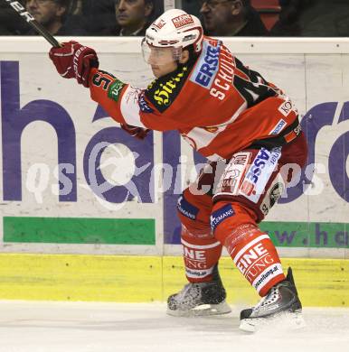 EBEL. Eishockey Bundesliga. KAC gegen EC Red Bull Salzburg. David Schuller (KAC). Klagenfurt, am 31.10.2010.
Foto: Kuess
---
pressefotos, pressefotografie, kuess, qs, qspictures, sport, bild, bilder, bilddatenbank