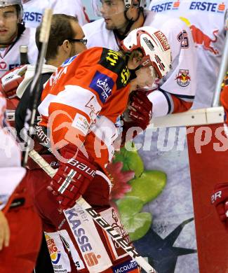 EBEL. Eishockey Bundesliga. KAC gegen Red Bull Salzburg.  Markus Pirmann (KAC). Klagenfurt, 31.10.2010.
Foto: Kuess 

---
pressefotos, pressefotografie, kuess, qs, qspictures, sport, bild, bilder, bilddatenbank