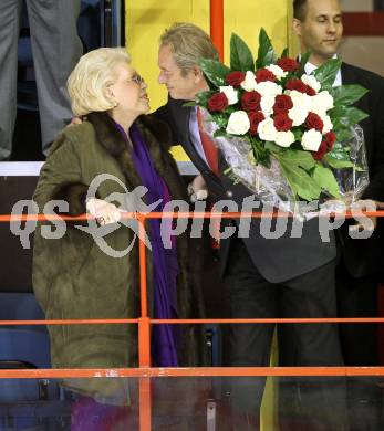  Heidi Horten, Karl Nedwed (KAC Praesident).
---
pressefotos, pressefotografie, kuess, qs, qspictures, sport, bild, bilder, bilddatenbank